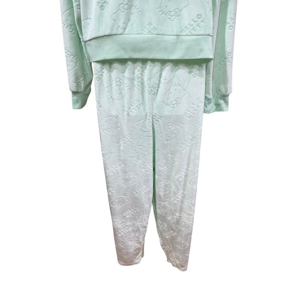 NWT Hello Kitty  Womens Mint Green Extra Large Sleepwear Set - Picture 4 of 8